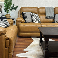 Load image into Gallery viewer, Longhorn Leather Power Reclining Set
