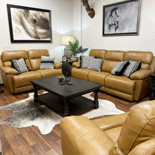 Load image into Gallery viewer, Longhorn Leather Power Reclining Set
