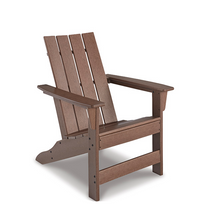 Load image into Gallery viewer, Brown Squared Adirondack Outdoor Chair
