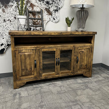 Load image into Gallery viewer, Modern Rustic 60&quot; TV Stand
