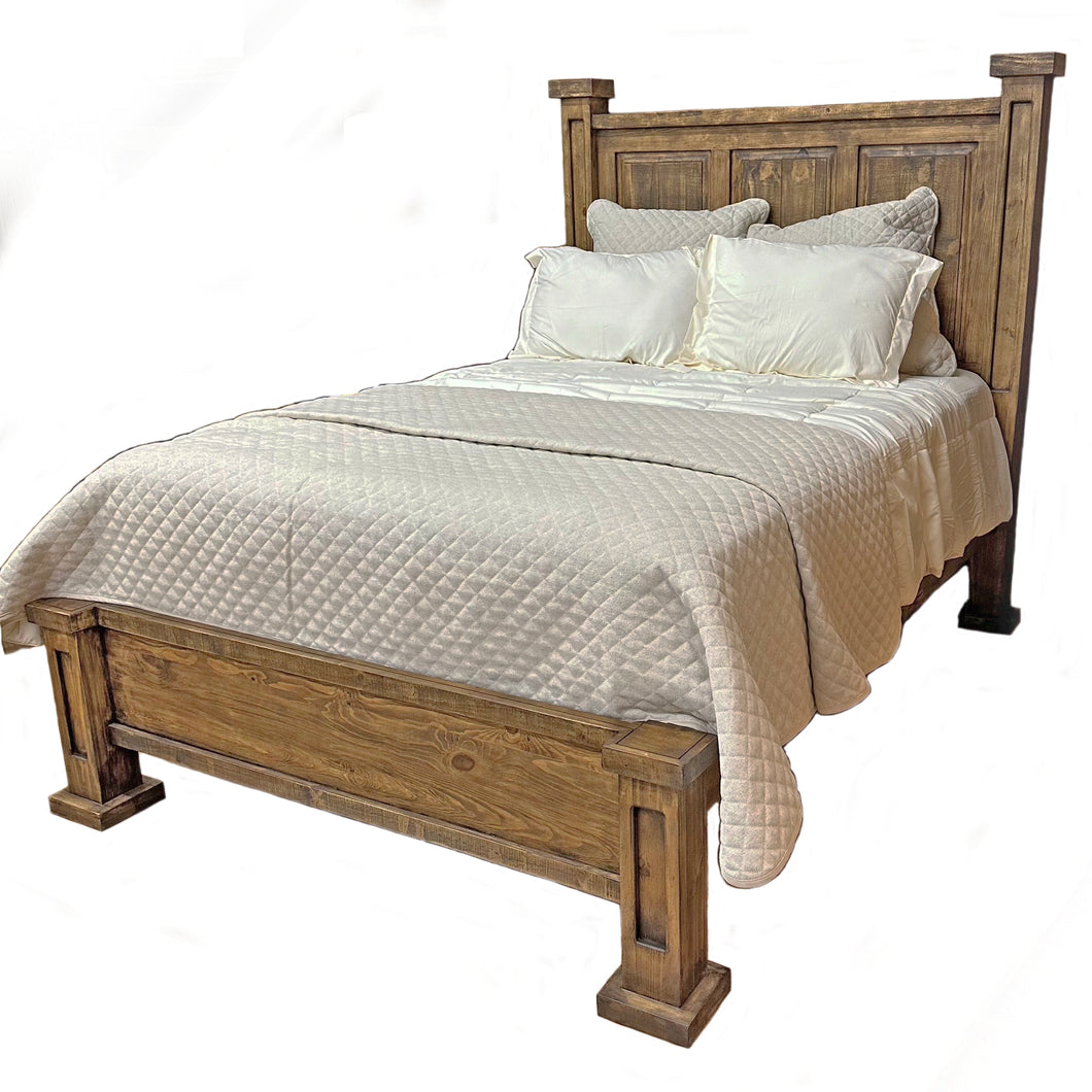 Modern Queen Rustic Bed