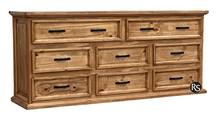 Load image into Gallery viewer, X-Large 8 Drawer Dresser
