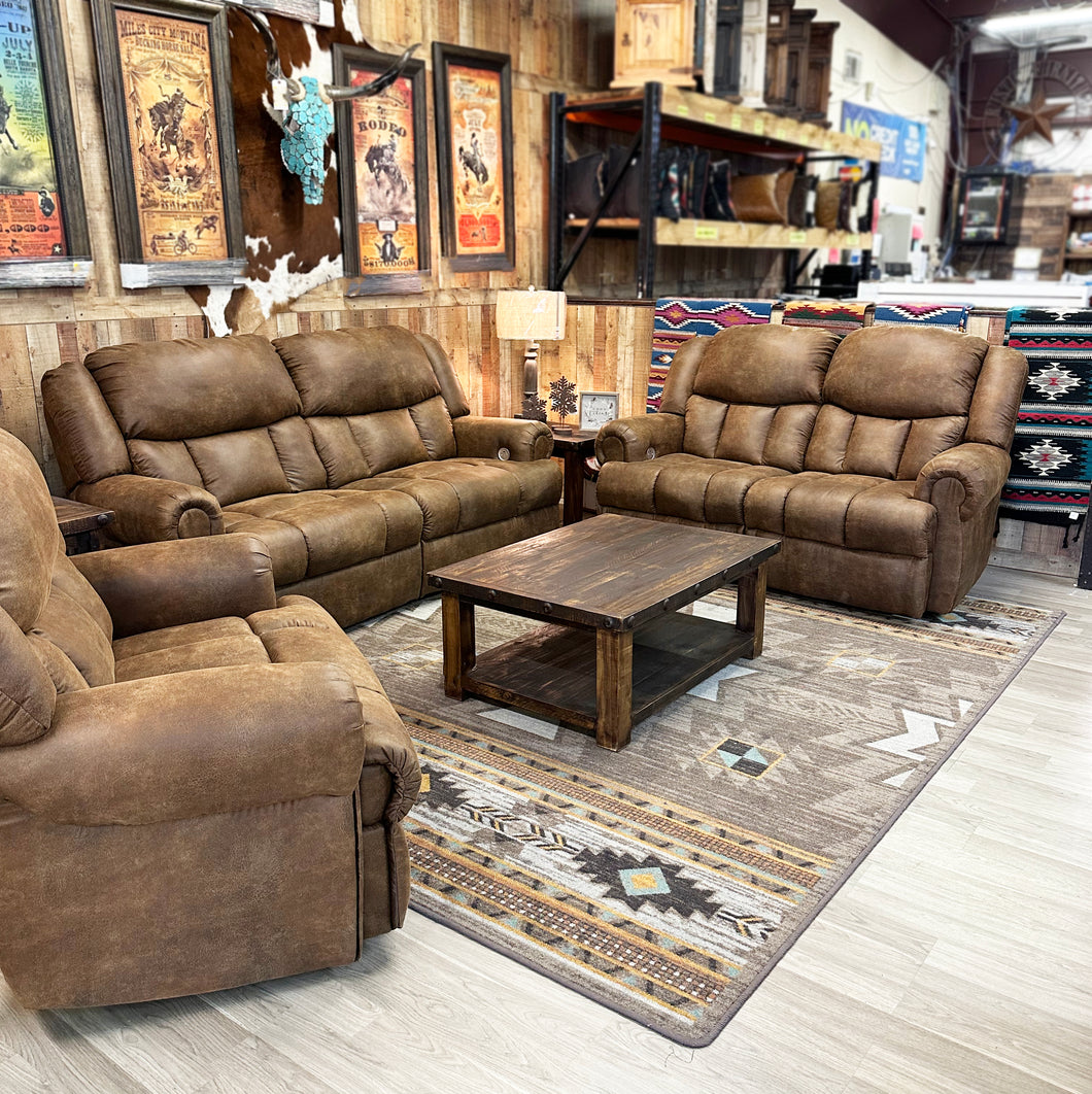 The Big And Tall Power Sofa Set