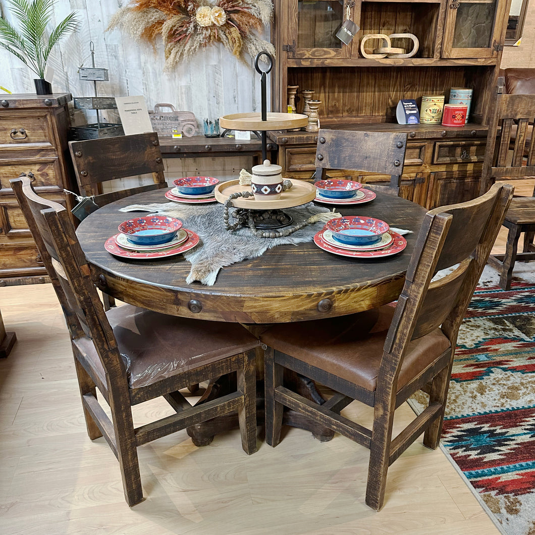 Ponderosa Round Dining Set