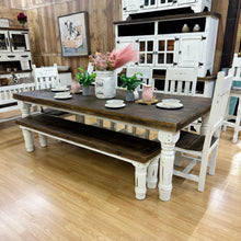 Load image into Gallery viewer, Farmhouse 8&#39; Dining Set
