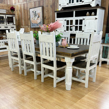 Load image into Gallery viewer, Farmhouse 8&#39; Dining Set
