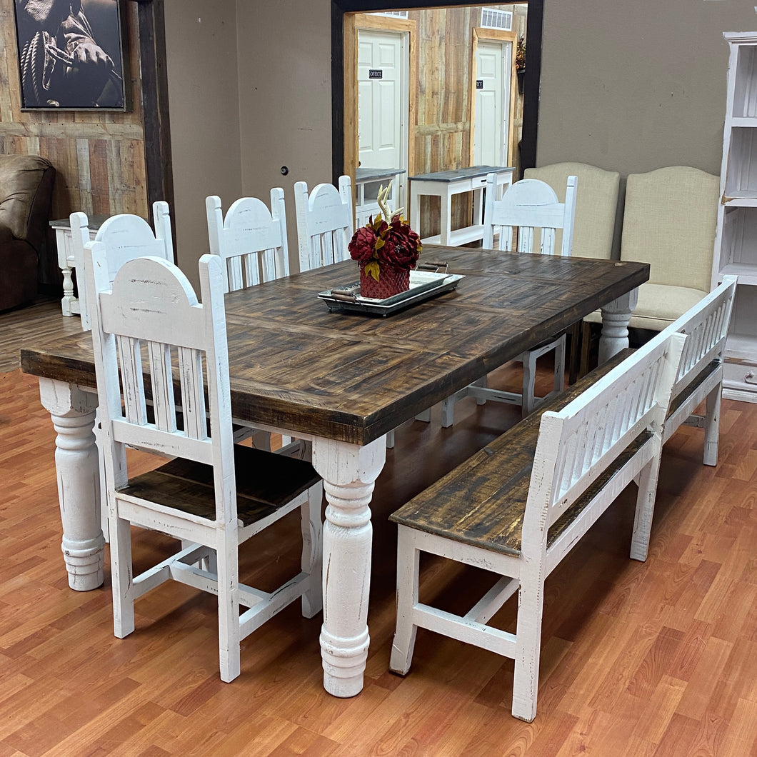 8' Gatlinburg Deluxe Dining Set