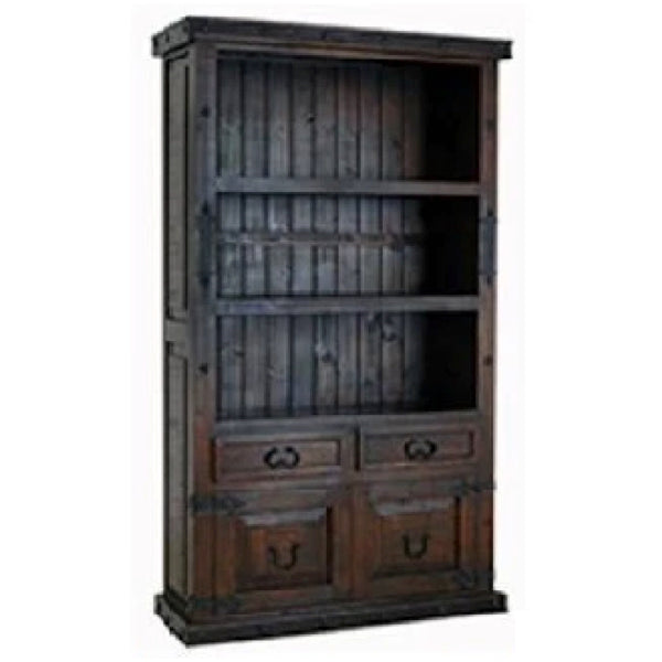 Old West 2 Door Bookcase