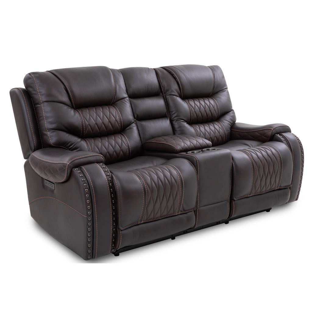 Cheyenne Leather Loveseat