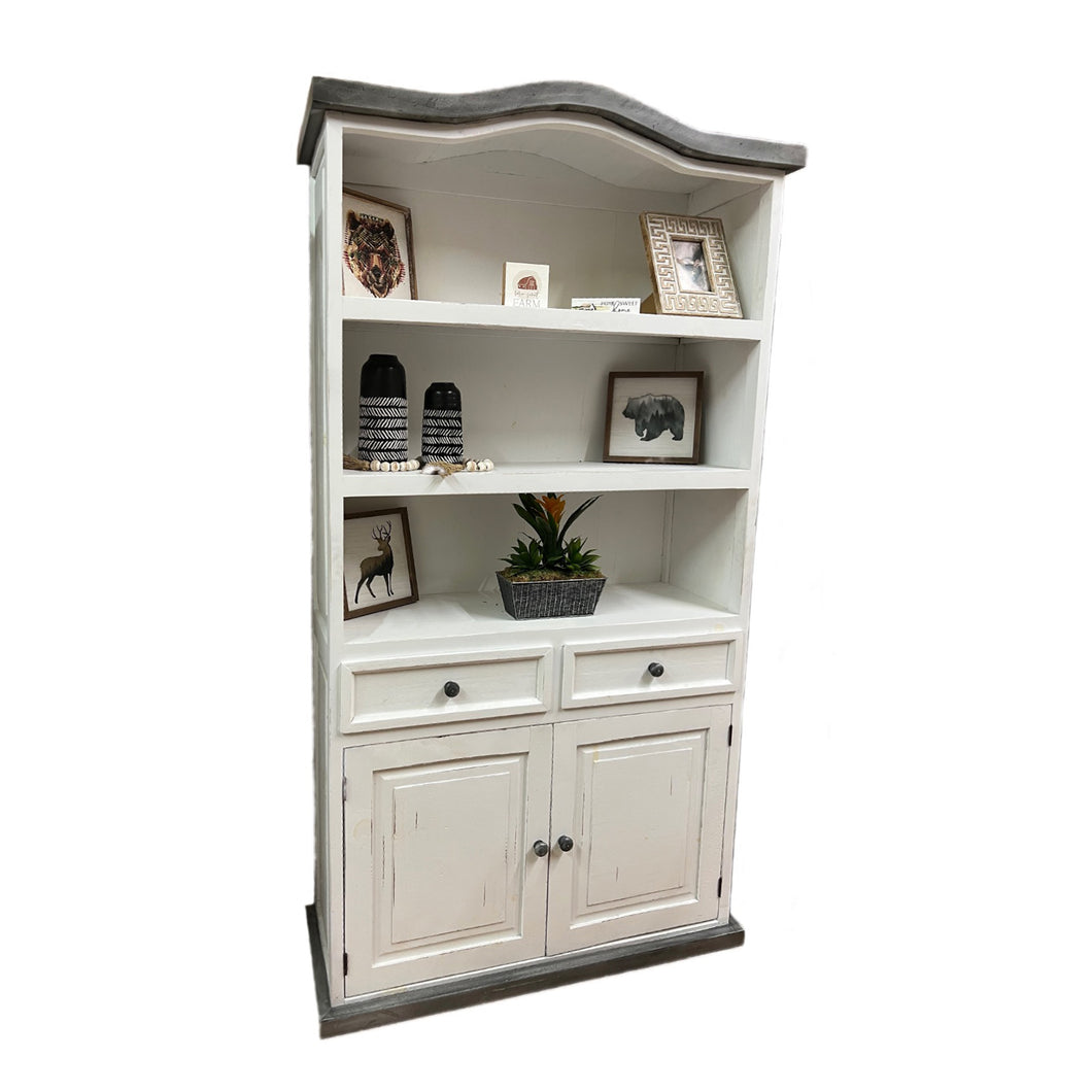 Slate 2 Door Bookcase